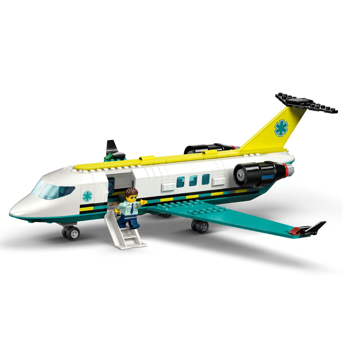 Set LEGO City - Avion-ambulanţă pentru urgenţe (60465) - 3 | YEO