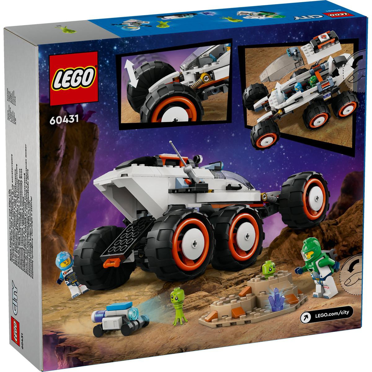 Set LEGO City - Rover de explorare si viata extraterestra (60431) - 2 | YEO