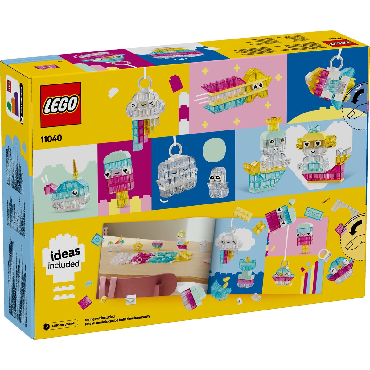 Set LEGO Classic - Cutie transparenta magica (11040) - 2 | YEO