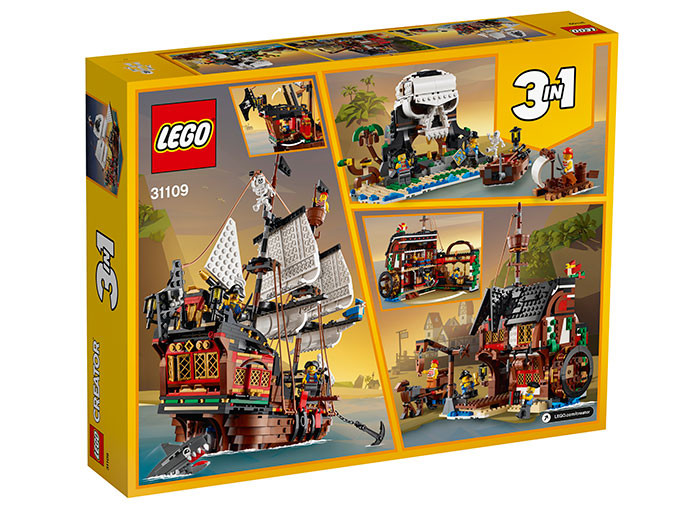 Set LEGO Creator - Corabie de pirati (31109) (31109) - 2 | YEO