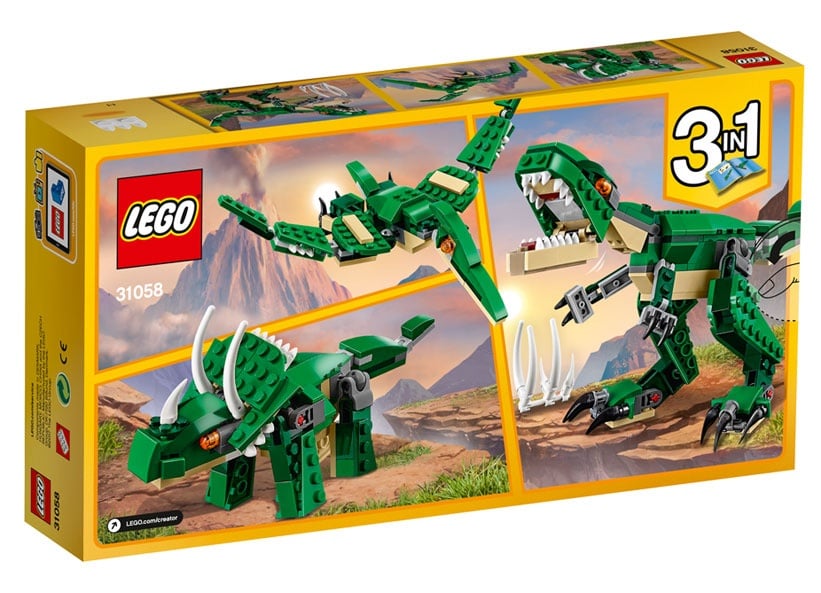 Set LEGO Creator - Dinozauri puternici (31058) - 2 | YEO