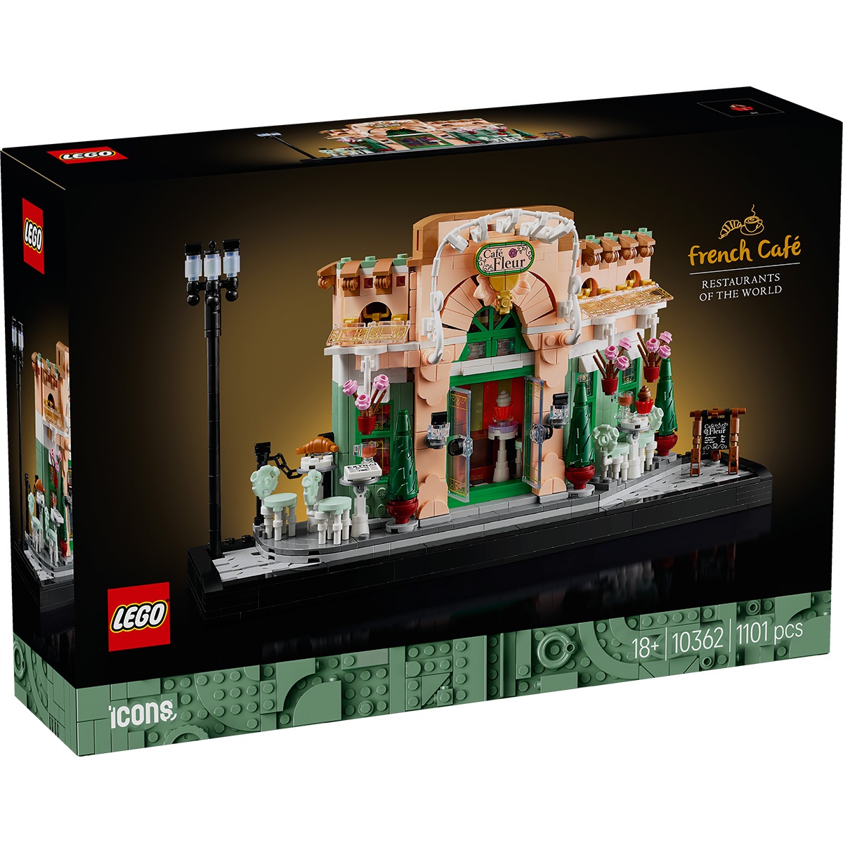 Set LEGO Creator Expert - Cafenea frantuzeasca (10362) - 1 | YEO