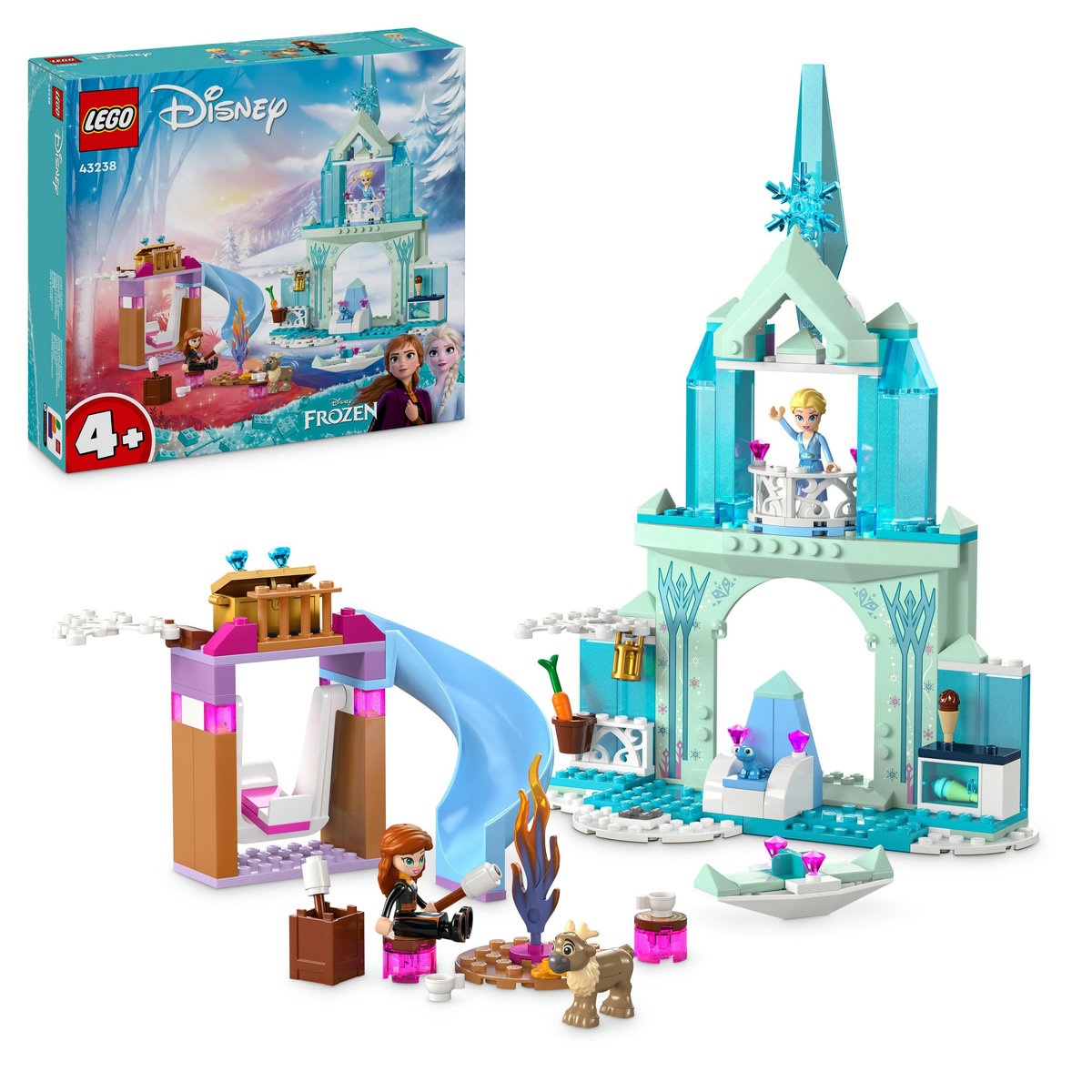 Set Lego Disney - Castelul Elsei din Regatul de Gheata (43238)