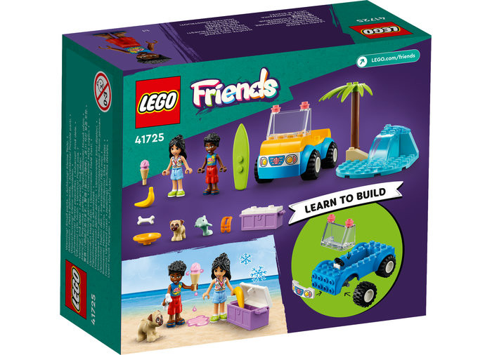 Set LEGO Friends - Distractie pe plaja in buggy (41725) - 2 | YEO