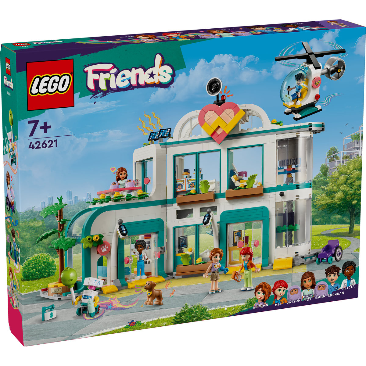 Set LEGO Friends - Spitalul din orasul Heartlake (42621) - 1 | YEO