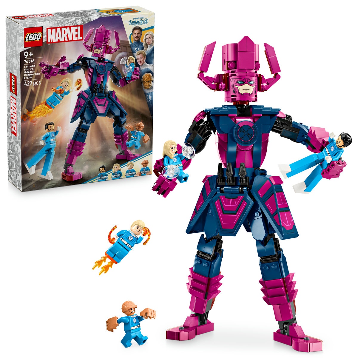 Set Lego Marvel Super Heroes - Marvel Cei patru fantastici vs. Galactus (76316)