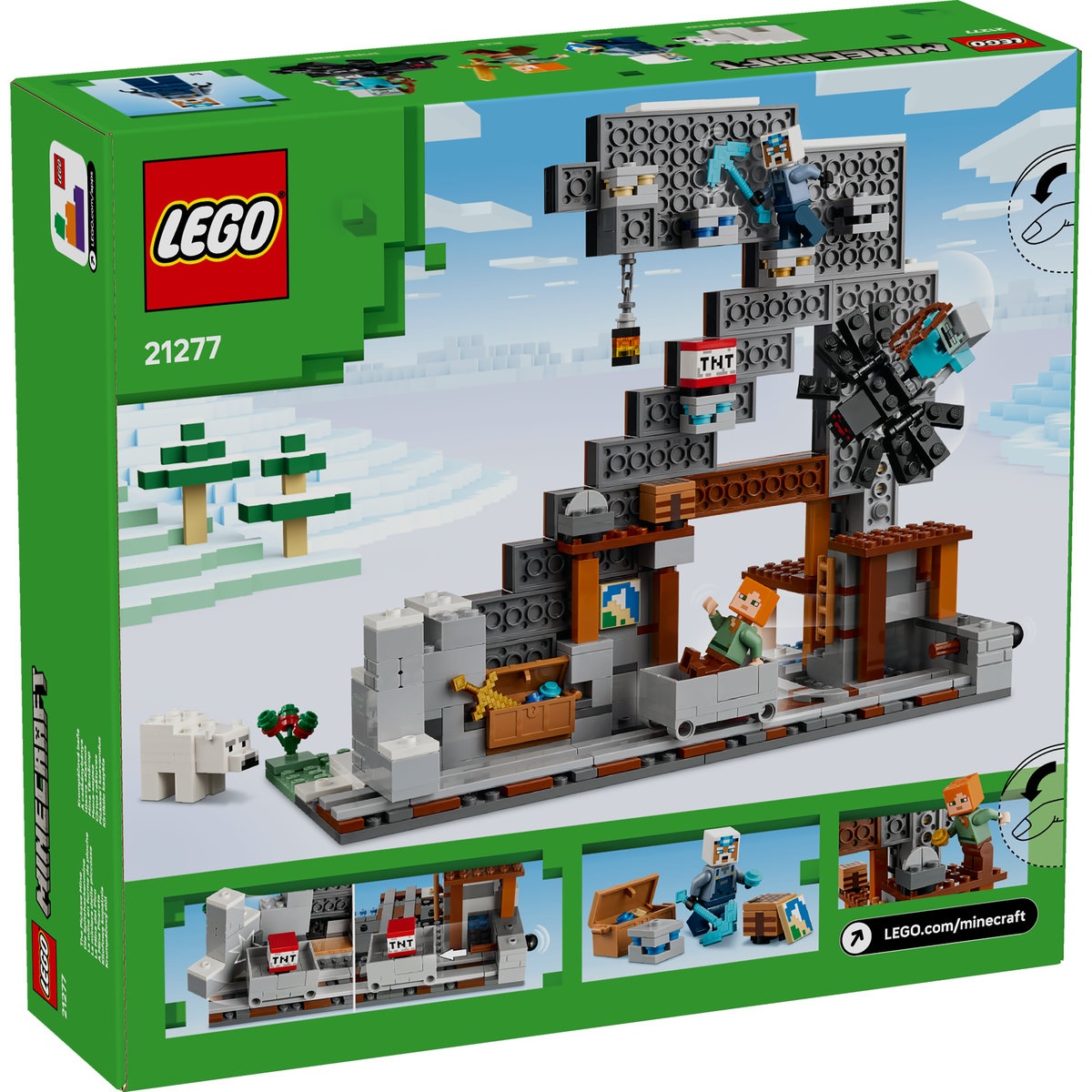 Set LEGO Minecraft - Mina Târnăcop (21277) - 2 | YEO