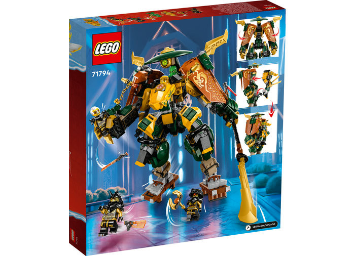 Set LEGO Ninjago - Robotii lui Lloyd si Arin (71794) - 2 | YEO