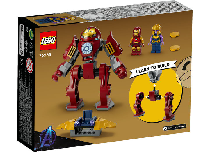 Set LEGO Super Heroes - Iron Man Hulkbuster vs Thanos (76263) - 2 | YEO