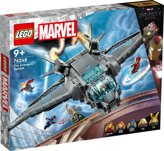 Set LEGO Super Heroes - Quinjetul Avengers (76248) - 1 | YEO