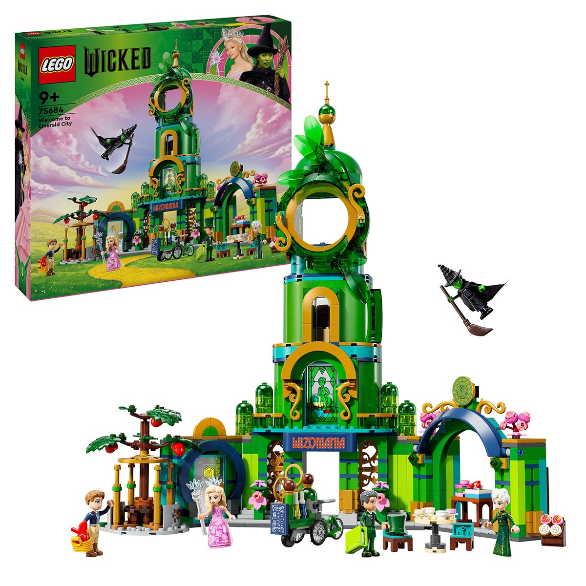 Set LEGO Wicked - Bun-venit în Orasul de Smarald (75684)