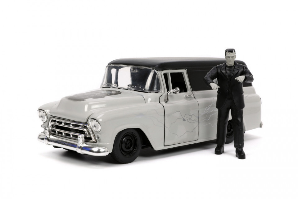 Set Masinuta 1957 Chevy Suburban Si Figurina Frankenstein - 2 | YEO