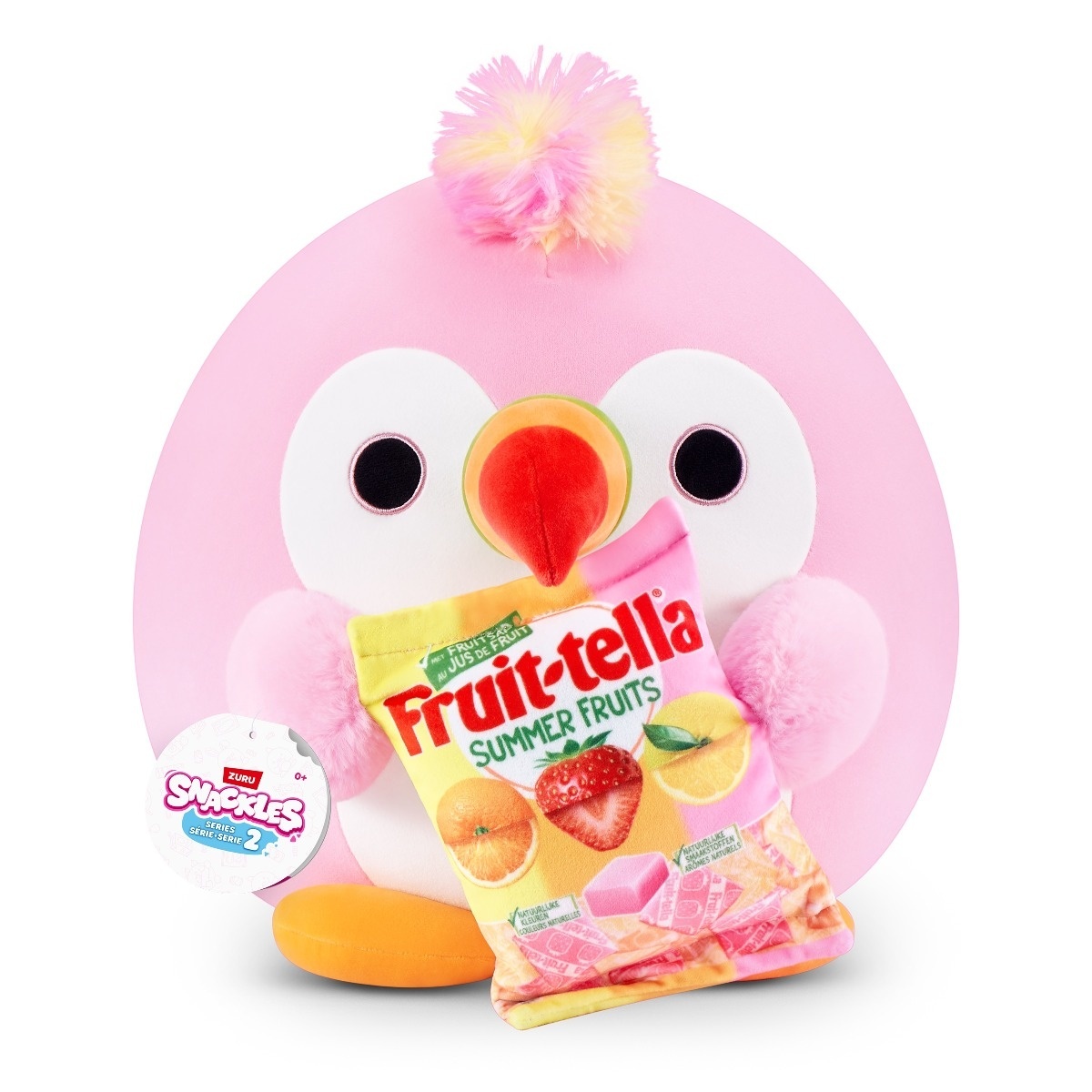Snackles - Jucarie de plus colectibila, 35 cm, Tucan&Fruit-tella (SALLY)