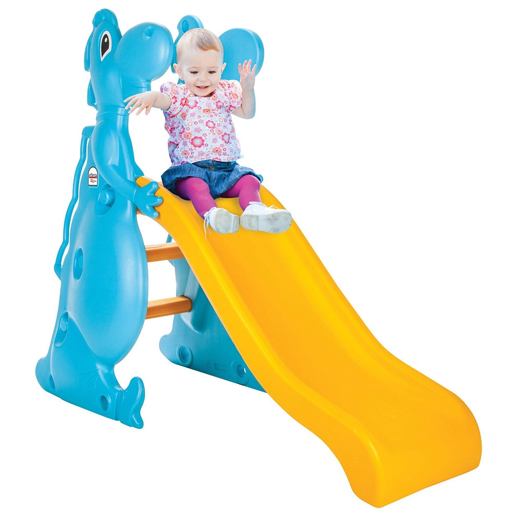 Tobogan Pilsan Dino Slide yellow blue - 1 | YEO