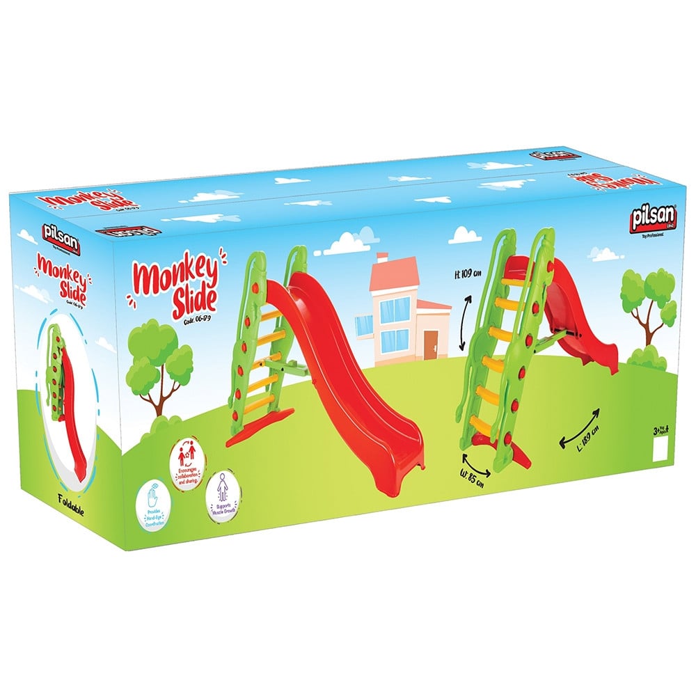 Tobogan Pilsan Monkey Slide red green - 1 | YEO