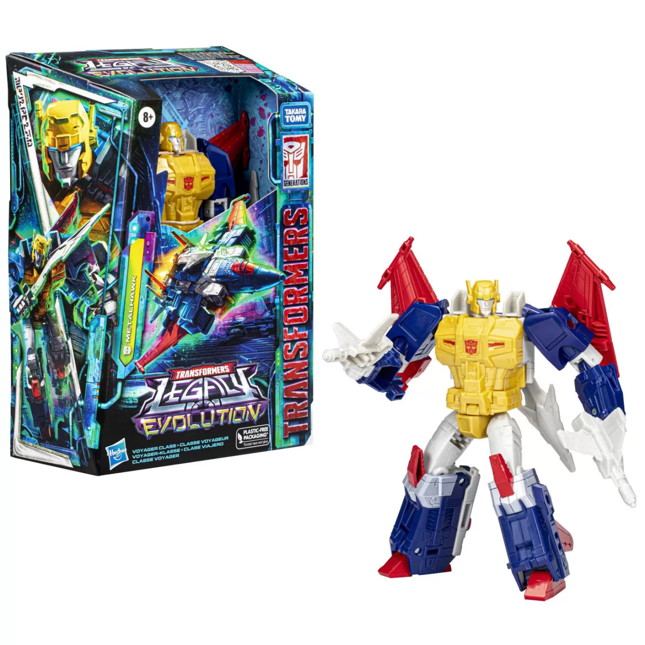 Transformers Legacy Evolution Figurina Metalhawk 17Cm - 3 | YEO