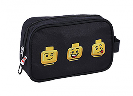 Geanta de toaleta LEGO Faces - Negru (20070-2007)