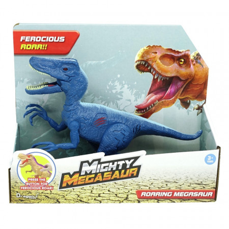 Mighty Megasaur Junior cu lumini si sunete 22 cm Raptor