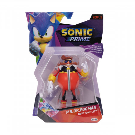 Nintendo Sonic - Figurina articulata 13 cm, Dr Eggman, S1