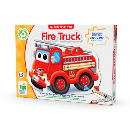 Primul Meu Puzzle De Podea - Camion De Pompieri