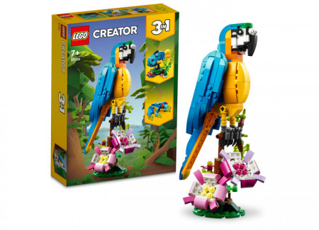 Set LEGO Creator - Papagal exotic (31136)