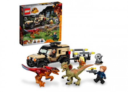Set LEGO Jurassic World - Transportul de Pyroraptor şi Dilophozaur (76951)