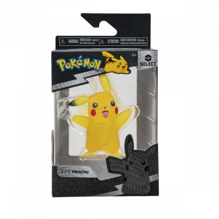Figurina de actiune, Pokemon, 7.5cm, Pikachu Translucent