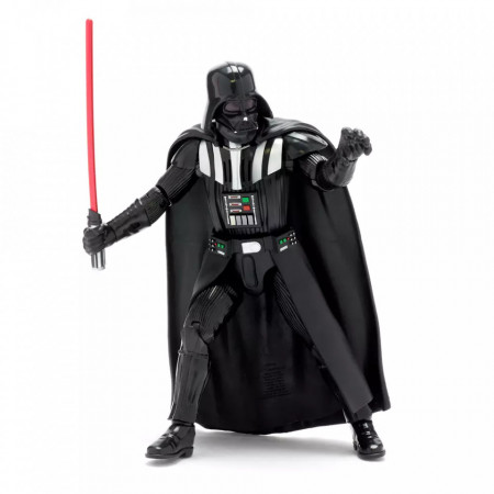 Figurina interactiva premium Darth Vader, Star Wars, umini si sunete activate de miscare, 25 cm