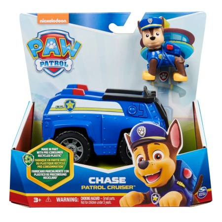 Patrula Catelusilor Vehicule De Baza Eco Cu Figurina Chase