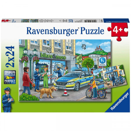 Puzzle Ancheta Politie, 2X24 Piese