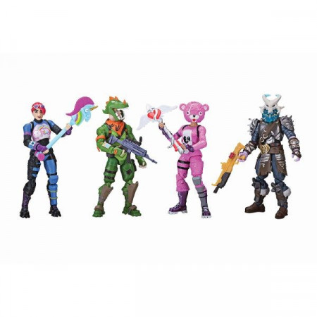 Set De Joaca Fortnite Squad Mode Cu 4 Figurine Si Accesorii