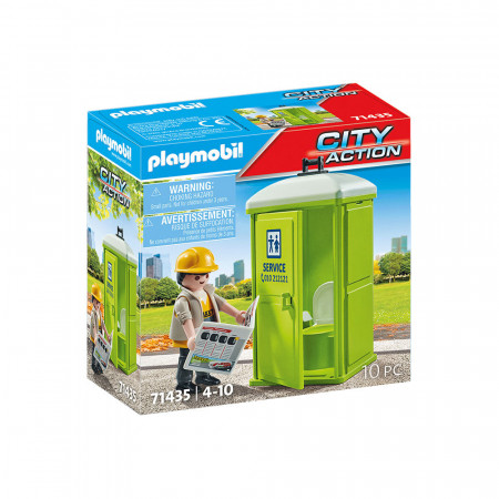 Set de joaca Playmobil - Toaleta Mobila