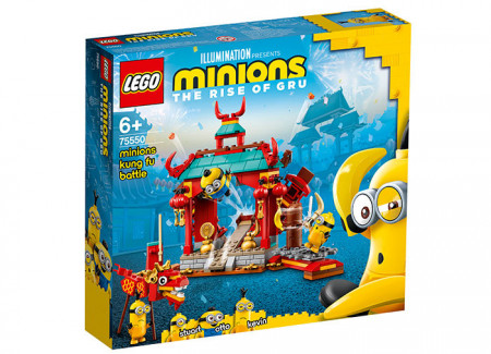 Set LEGO Minions - Lupta Kung Fu a Minionilor (75550)