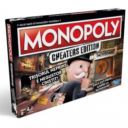Joc Monopoly Cheaters Edition Limba Romana