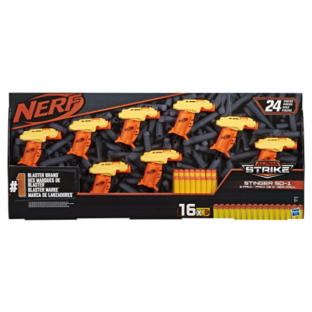 Nerf Alpha Strike Set 8 Blastere Stinger Sd1
