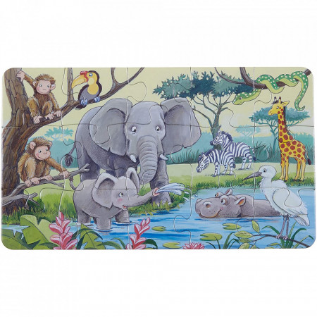Puzzle Animale Din Africa, 15 Piese