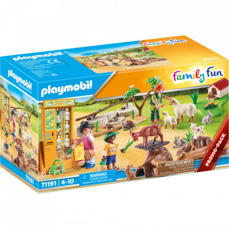 Set de joaca Playmobil, Animale De La Zoo