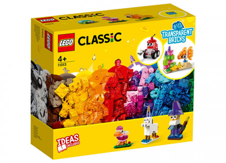 Set LEGO Classic - Caramizi transparente (11013)