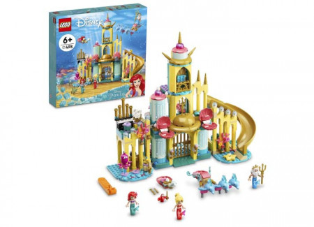 Set LEGO Disney - Palatul Subacvatic al lui Ariel (43207)