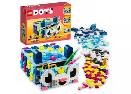 Set LEGO DOTS - Sertar creativ cu animale (41805)