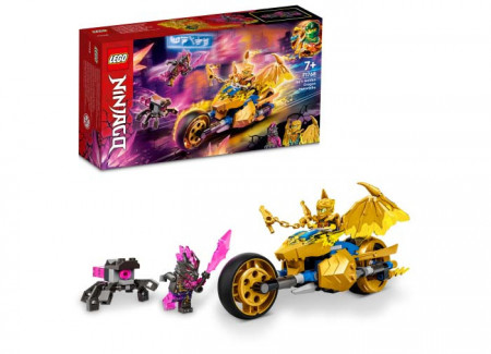 Set LEGO Ninjago - Motocicleta-dragon aurie a lui Jay (71768)