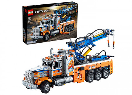 Set LEGO Technic - Camion de remorcari (42128)