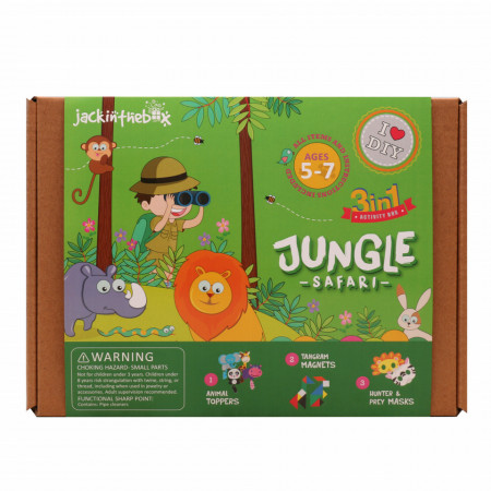 Jack In The Box - Kit Creatie 3-In-1 Safari In Jungla