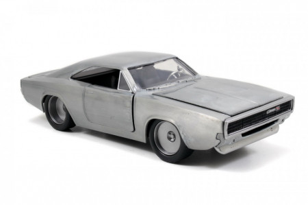 Masinuta Fast And Furious 1968 Dom'S Dodge Charger Scara 1:24
