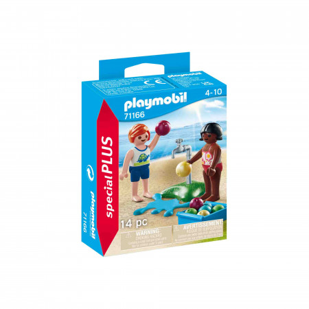 Playmobil - Figurine Copii Cu Baloane De Apa