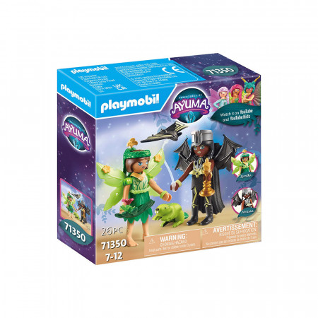Set de joaca Playmobil - Forest Fairy Si Bat Fairy Cu Animalute