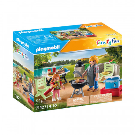 Set de joaca Playmobil - Gratar In Familie