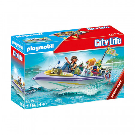 Set de joaca Playmobil - Luna De Miere Cu Barca De Viteza