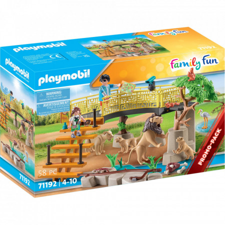 Set de joaca Playmobil,Tarc Exterior Pentru Lei