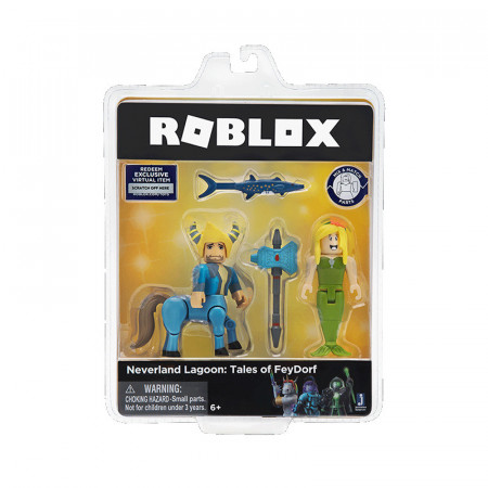 Set figurine blister Roblox Celebrity, Roblox, Neverland Lagoon: Tales of Feydorf, 2buc